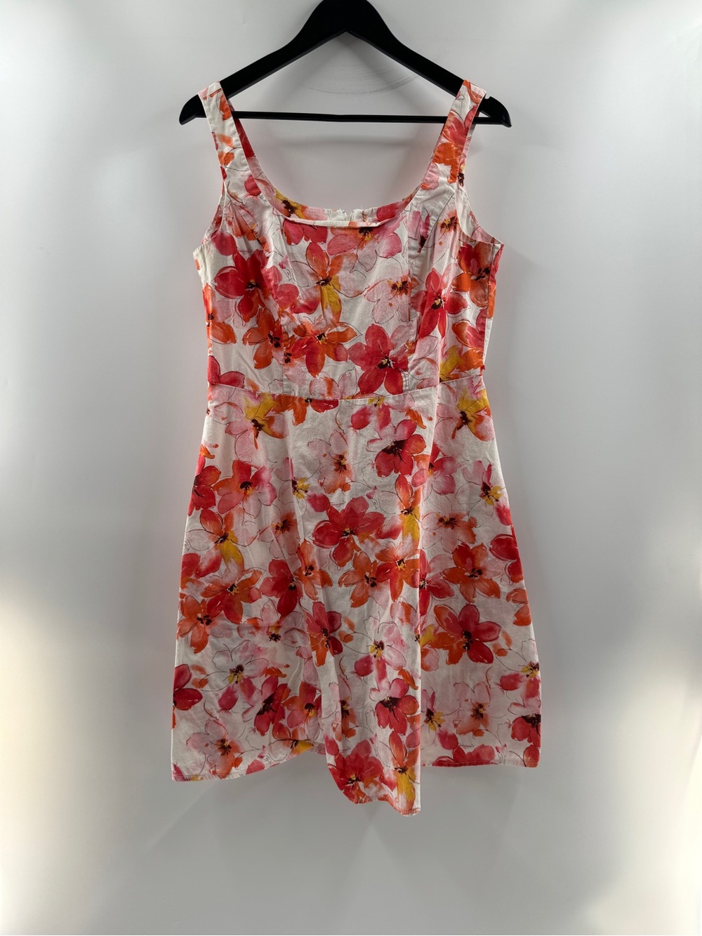 Sweet Floral Knee Length Dress Women's Size 12 Y2K